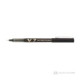 Pilot V7 Hi-Tecpoint Siyah İğne Uçlu 0.7 Pilot Kalem