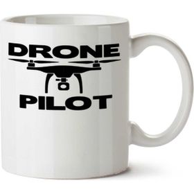 Piloto De Drone Baskılı Kupa Bardak