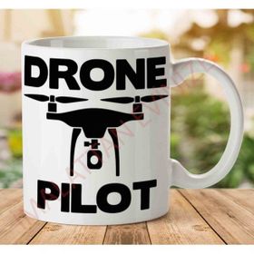 Piloto De Drone Baskılı Kupa Bardak
