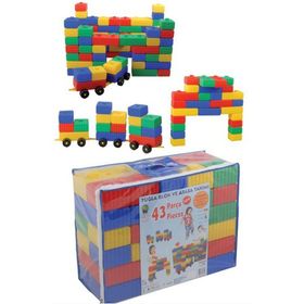 Pilsan 03-251 Tuğla Blok ve Araba Seti
