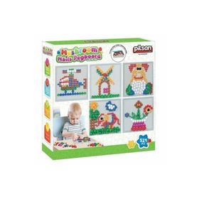 Pilsan 03 333 Mantar ve Düğmeler 514 Parça Eğitici Oyuncak