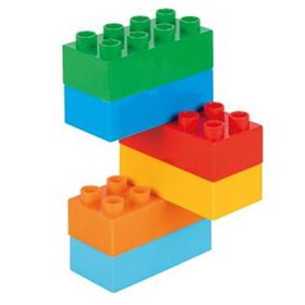 Pilsan 03 555 Makro 6 Renkli Tuğla Bloklar