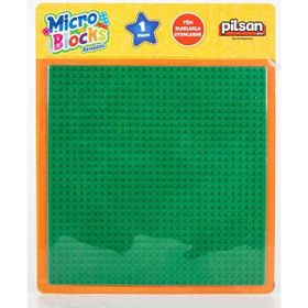 Pilsan 03 627 Micro Blok Yeşil Oyun Tablası