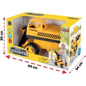 Pilsan 06-207 Big Excavator Büyük Kepçe Oyuncak İş Makinesi