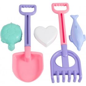 Pilsan 06 464 Mavi Yeşil Kürek Tırmık Seti
