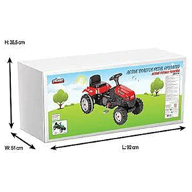 Pilsan 07-314 Kırmızı Pedallı Traktör