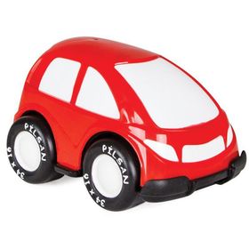 Pilsan 07652 kırmızı Kırılmaz Mini Oyuncak Arabalar