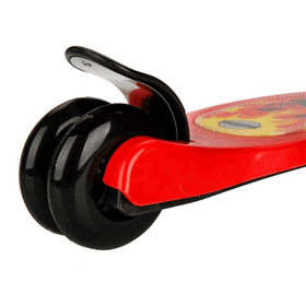 Pilsan 07811 3 Tekerlekli Katlanabilir Işıklı Power Kırmızı Scooter