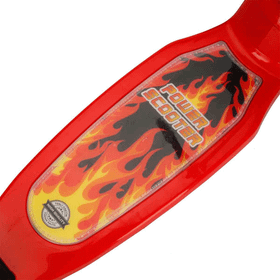 Pilsan 07811 3 Tekerlekli Katlanabilir Işıklı Power Kırmızı Scooter
