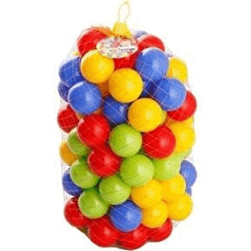 Pilsan 100 Adet 7 cm Oyun Havuz Topları