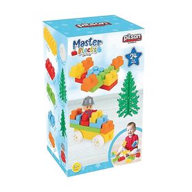 Pilsan 24 Parça Aksesuarlı Master Bloklar