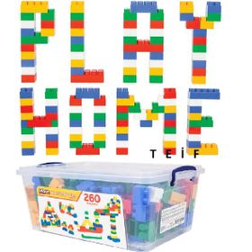 Pilsan 290153 Master Bloklar 260 Parça Eğitici Lego Seti