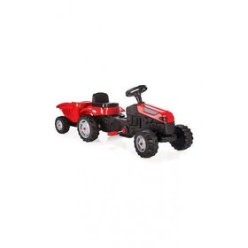 Pilsan Active 07 316 Pedallı Römorklu Kırmızı Traktör