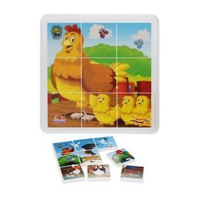 Pilsan Animal Serisi Puzzle 9 Parça Yapboz