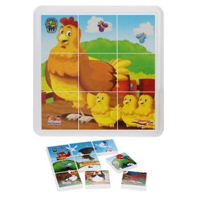 Pilsan Animal Serisi Puzzle 9 Parça Yapboz