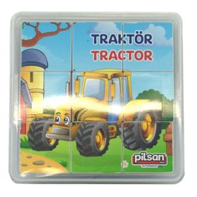 PİLSAN BJ-2103541 Taşıtlar Puzzle Seti
