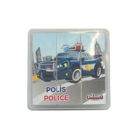 PİLSAN BJ-2103541 Taşıtlar Puzzle Seti