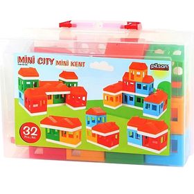 Pilsan Çantalı 32 Parça Mini Kent