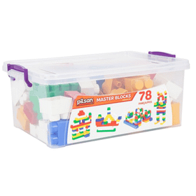 Pilsan Master Bloklar 78 Parça Eğitici Lego Seti