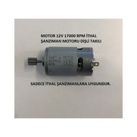 Pilsan Motor 12V 17000 Rpm Şanzıman Motoru