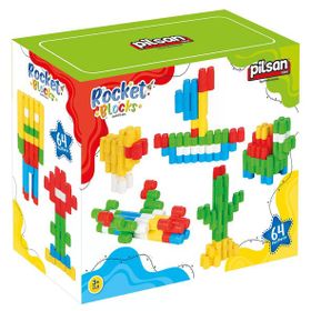 Pilsan Oyuncak 03 604 64 Parça Rocket Bloklar