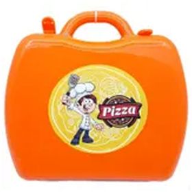 Pilsan Oyuncak 06045 Aksesuarlı Çantalı 28 Parça Pizza Seti