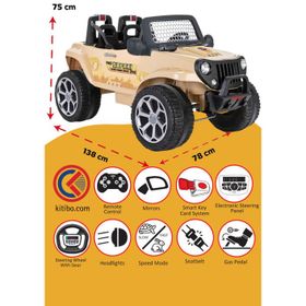 Pilsan Safari 24 V Çift Kişilik Akülü Araba