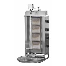 Pimak 4 Radyanlı Gazlı Lpg Ce Belgeli 47x75x117 cm Üstten Motorlu Döner Ocağı