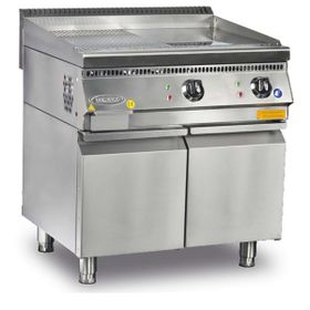 Pimak 70DE-M179 Alt Dolaplı 80x70x85 cm Elektrikli Pleyt Izgara