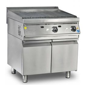 Pimak 70SD-M170-3 Alt Dolaplı 80x70x85 cm Gazlı ve Lpgli Lavtaşlı Izgara