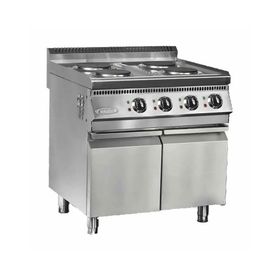 Pimak 70SDE-M182-1 Alt Dolaplı 80x70x85 4 Gözlü Elektrikli Ocak