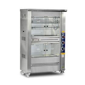Pimak Çift Katlı Tamburlu Gazlı 25+25 Piliç Kapasiteli Piliç Çevirme Makinesi