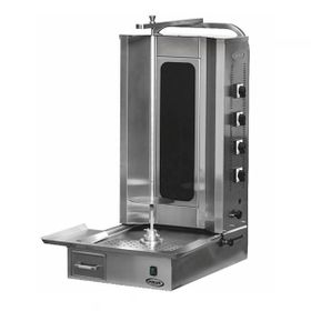 Pimak M077-4E Elektrikli Alttan Motorlu Camlı Döner Makinesi