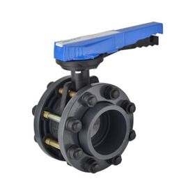 Pimtaş PVC Ø125 mm Flanşlı Kelebek Vana