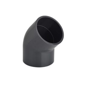 Pimtaş PVC 45º Ø75 mm Yapıştırma Dirsek