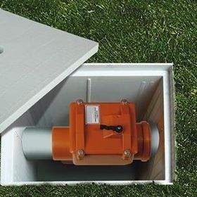 Pimtaş PVC Pissu Atıksu 125 mm Kilitli Çekvalf