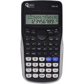 Pin 112 240 Siyah Fonksiyonlu Hesap Makinesi