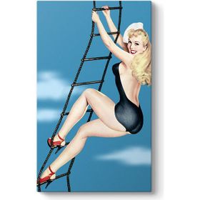 Pin Up Girl Merdiven Tablosu