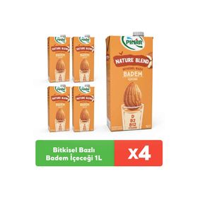 Pınar 1 lt Bitkisel Bazlı Badem İçeceği