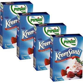 Pınar 4x150 gr Krem Şanti
