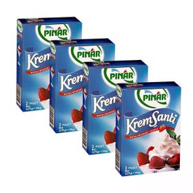 Pınar 4x150 gr Krem Şanti