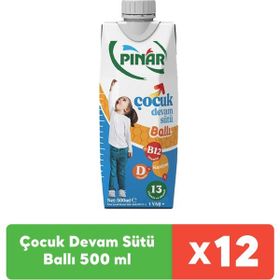 Pınar Çocuk Ballı 500 ml Devam Sütü