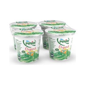 Pınar Organik 4'lü 125 gr Yoğurt