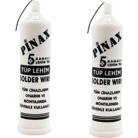 Pinax 5 Kanallı 1.2 mm Solder Wire 40 g 2'li Tüp Lehim Teli
