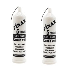 Pinax 5 Kanallı 1.2 mm Solder Wire 40 g 2'li Tüp Lehim Teli