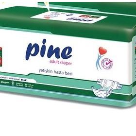 Pine 30'lu 4 Paket 120 Adet Belbantlı Medium Hasta Bezi