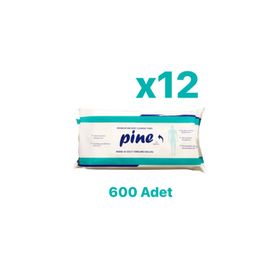 Pine 50'lik Alkolsüz Hasta Perine ve Vücut Temizleme Havlusu