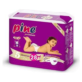 Pine Premium No:5 Junior 28 Adet Bebek Bezi