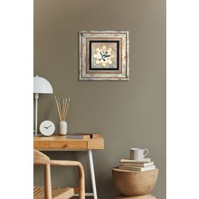 Pinecone Wall Art Hz. Muhammed Lafzı Taş Duvar Tablosu Çerçeveli Duvar Dekoru