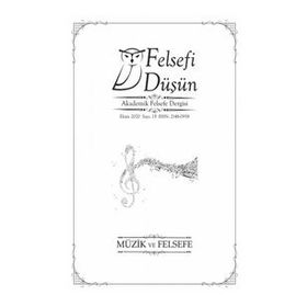 Pinhan Yayıncılık Felsefi Düşün Sayı:15 – Müzik ve Felsefe
